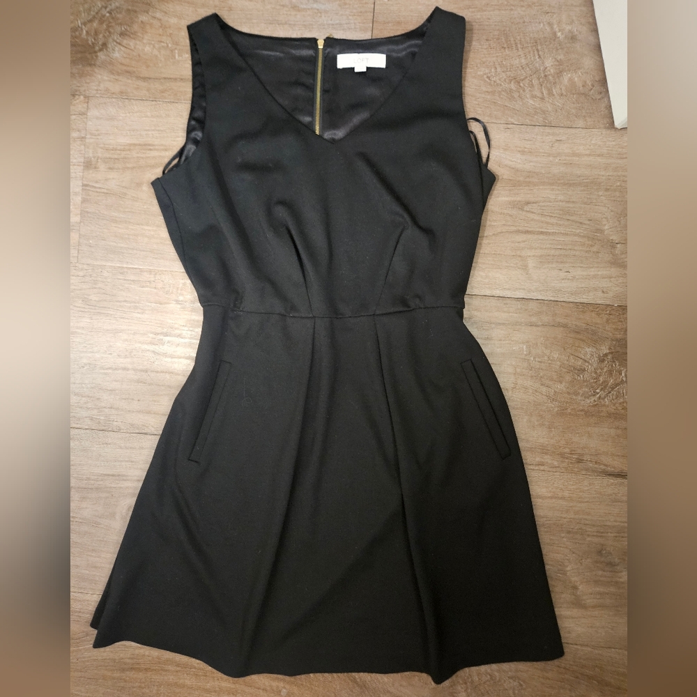 LOFT Black Sleeveless Dress